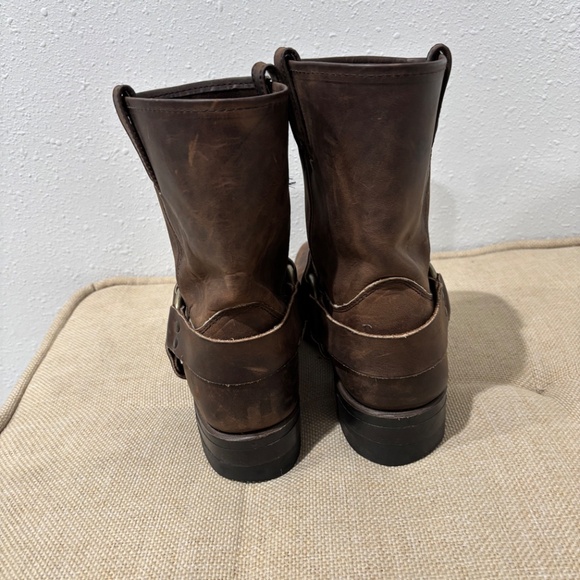 FRYE Men's Vintage Gaucho Harness 8R Leather Boots - Size 10M - Picture 8 of 8